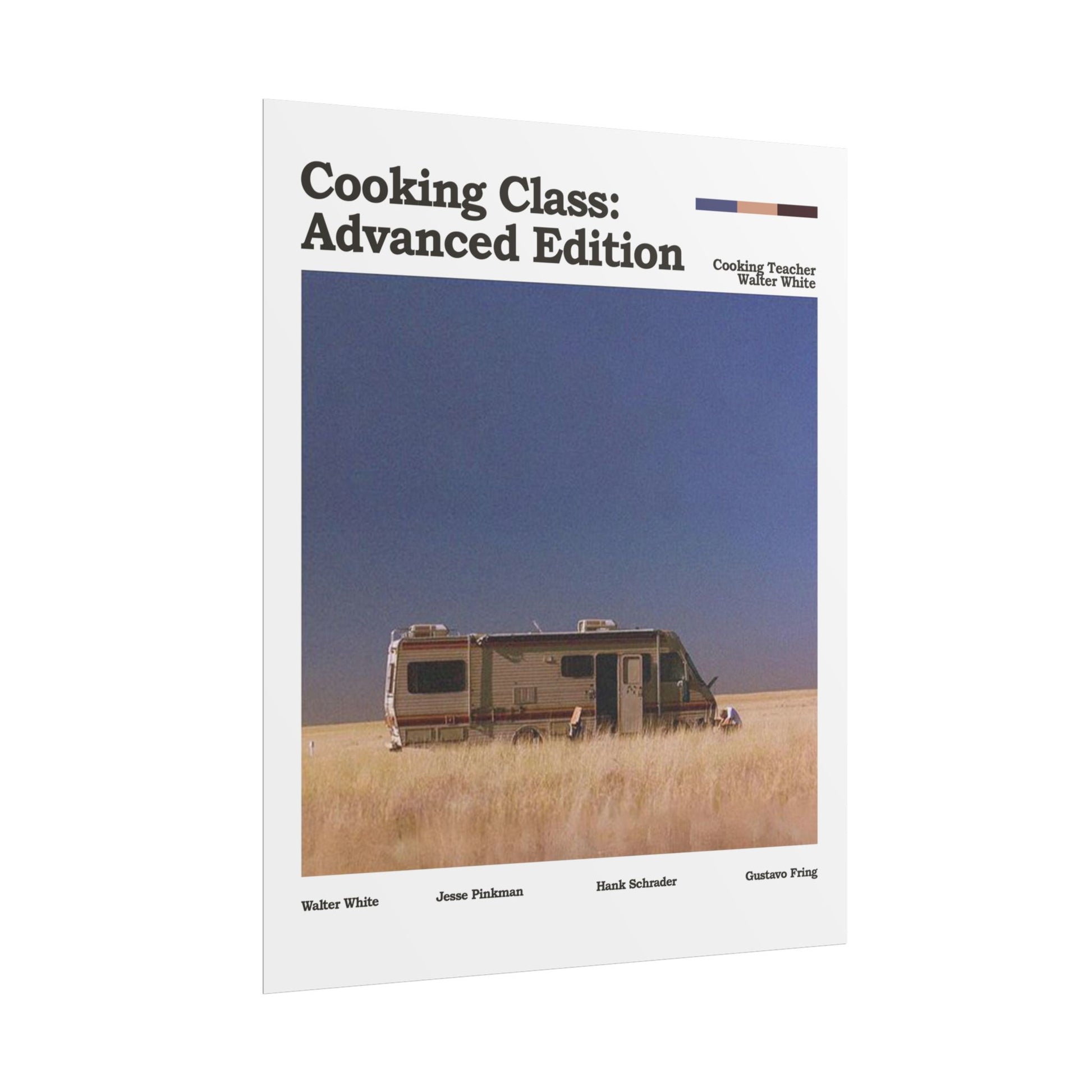 Cooking Class Advanced Edition Rolled Poster