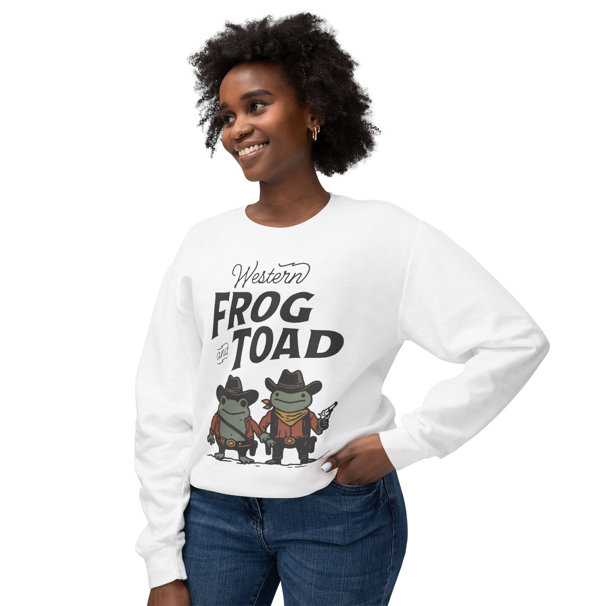 "Western Frog and Toad" Sweatshirt