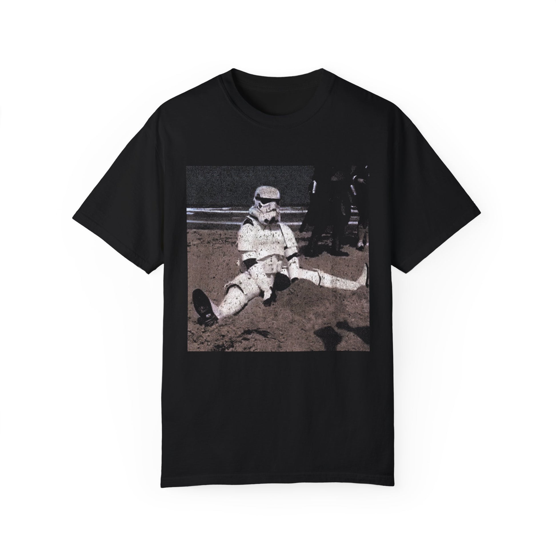 "Stormtrooper Playing On The Beach" T-Shirt
