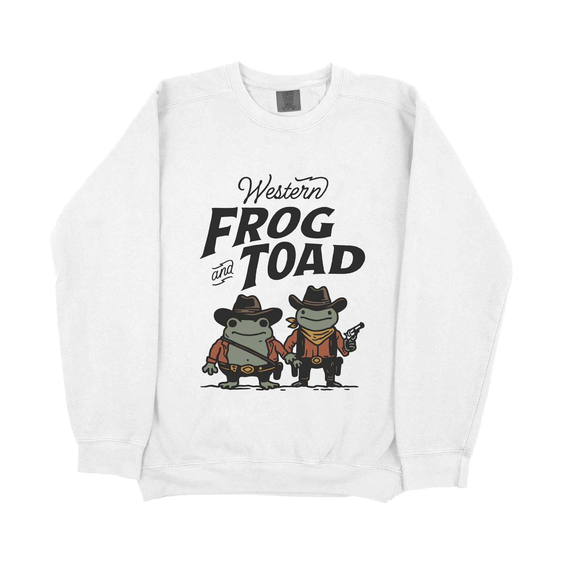 "Western Frog and Toad" Sweatshirt