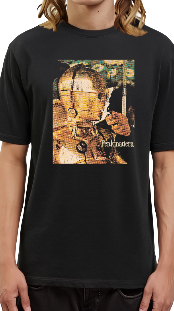"C-3PO Smoking" T-Shirt